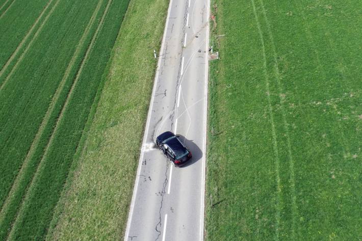 Der Lenker vom Audi musste seinen Führerausweis abgeben.