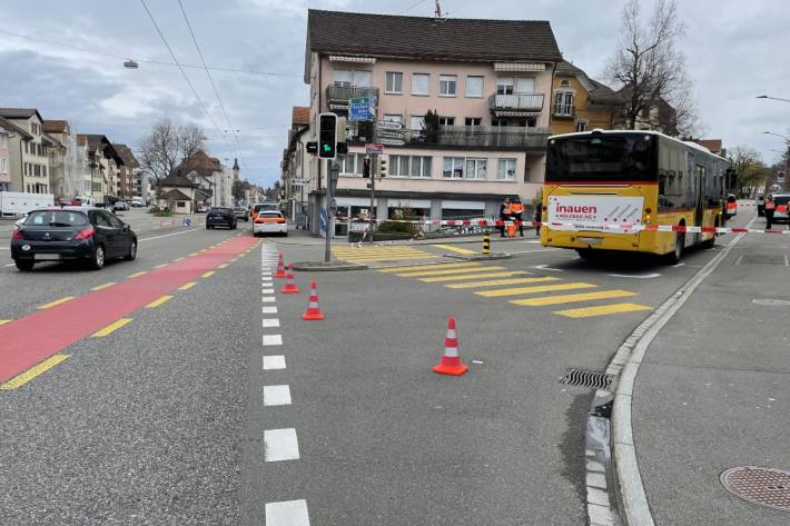 Beim Unfall in St. Gallen ist die schwer verletzte Frau gestorben.