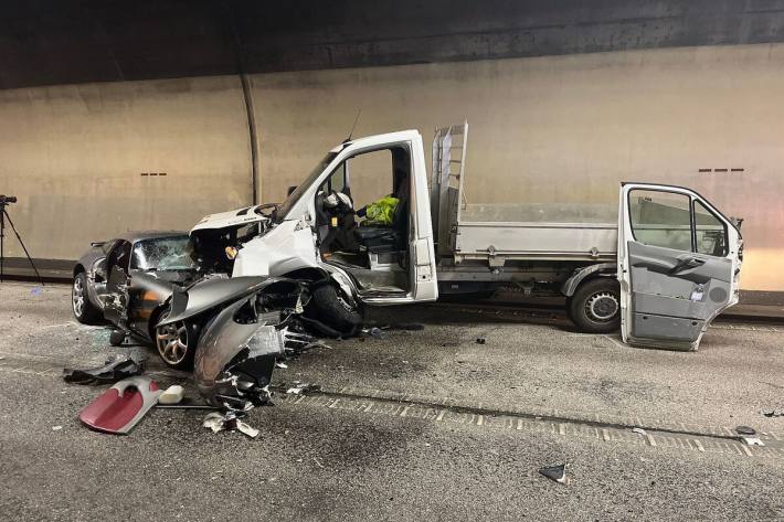 Tödlicher Unfall im Chienbergtunnel