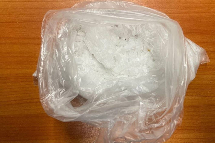 Sichergestelltes Crystal Meth