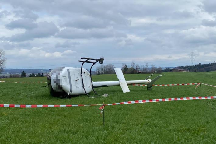 Für die Bergung und den Abtransport wurde eine Spezialfirma aufgeboten