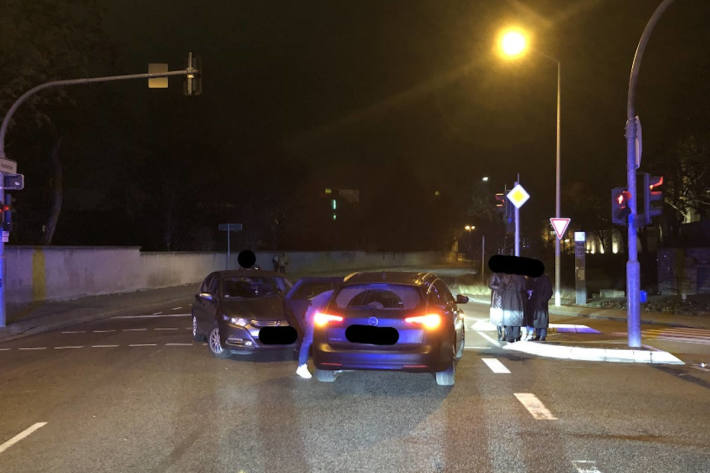 Verkehrsunfall unter Beteiligung einer Schwangeren