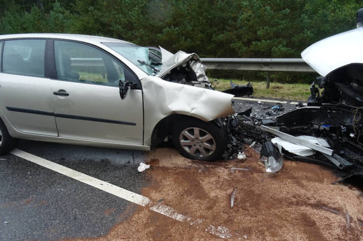 Tödlicher Verkehrsunfall auf der B257