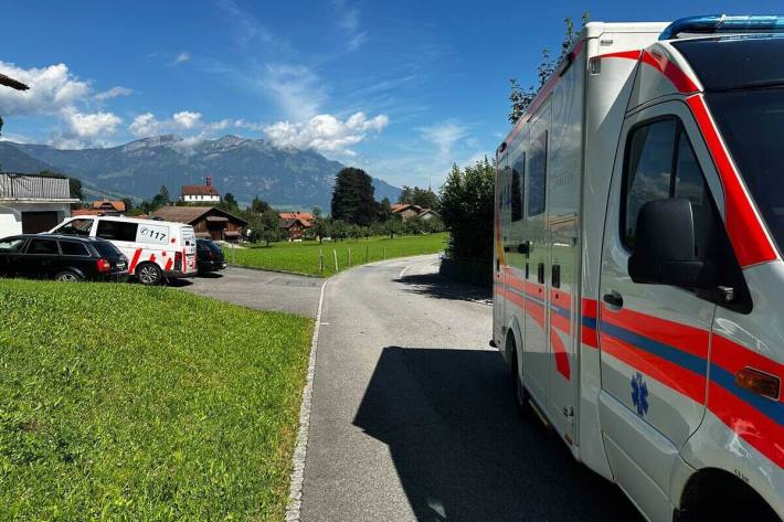 Unfall in Flüeli-Ranft