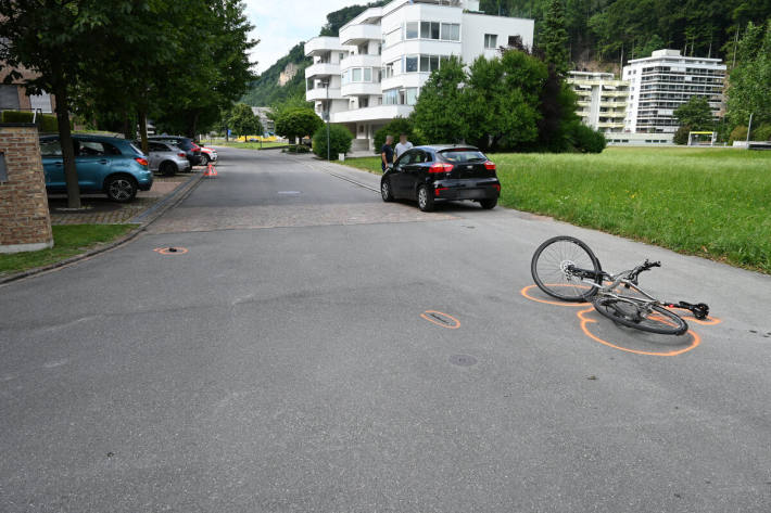 An beiden Fahrzeugen entstand Sachschaden 