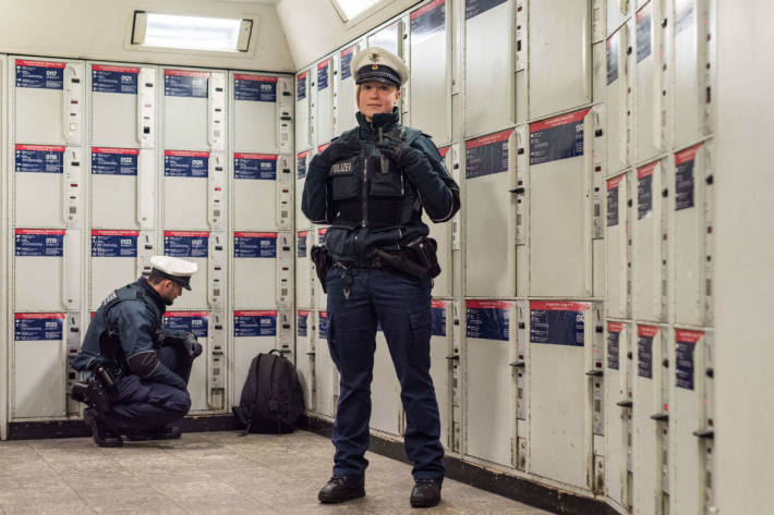 Grosse Aufregung am Hamburger Hauptbahnhof.