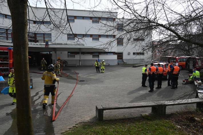 In Wil SG brannte es in der Oberstufenschule.