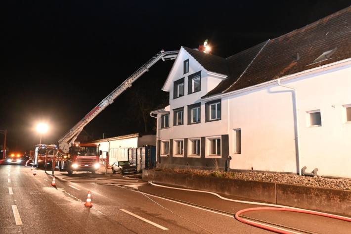 In St. Margrethen SG wurde Brandstiftung ausgeübt.