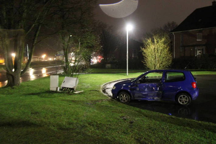 Strom nach Autounfall ausgefallen in Coesfeld