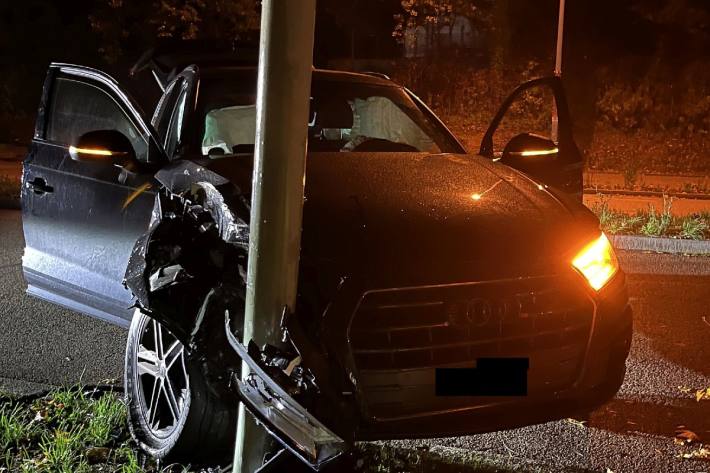 Personen wurden beim Unfall keine verletzt.