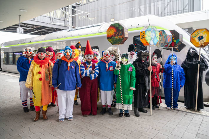 Besuch der Basler Fasnachtszünfte
