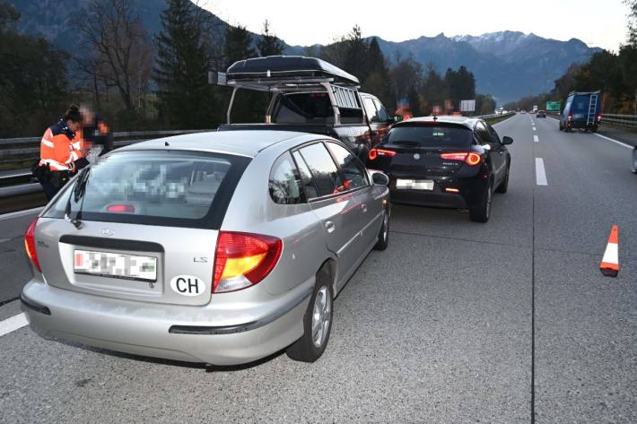 In Buchs SG kam es heute zu zwei Unfällen.