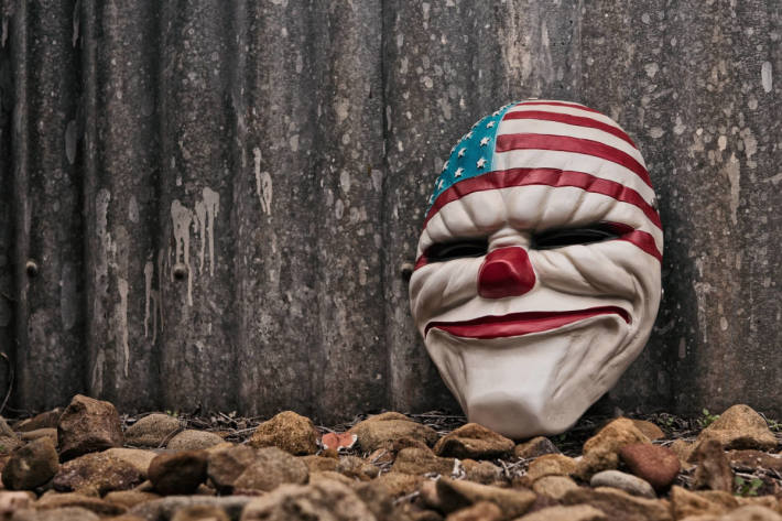 Symbolbilld Clowns Maske