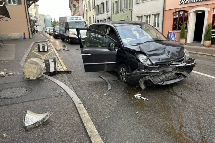Kontrolle über den Wagen verloren 