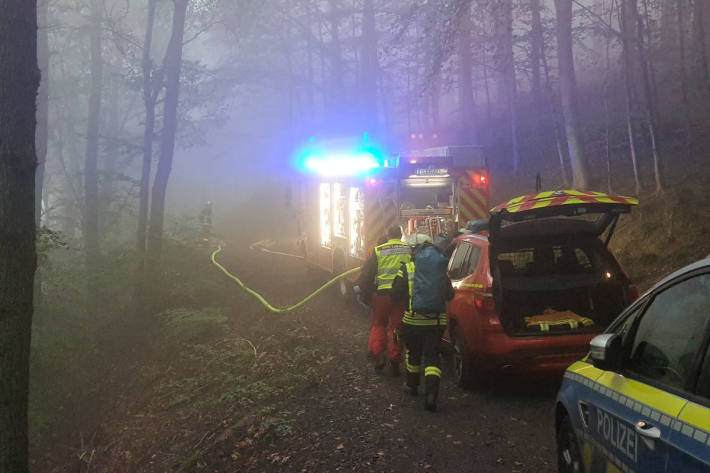 Motorflugzeug verunglückt im Siebengebirge