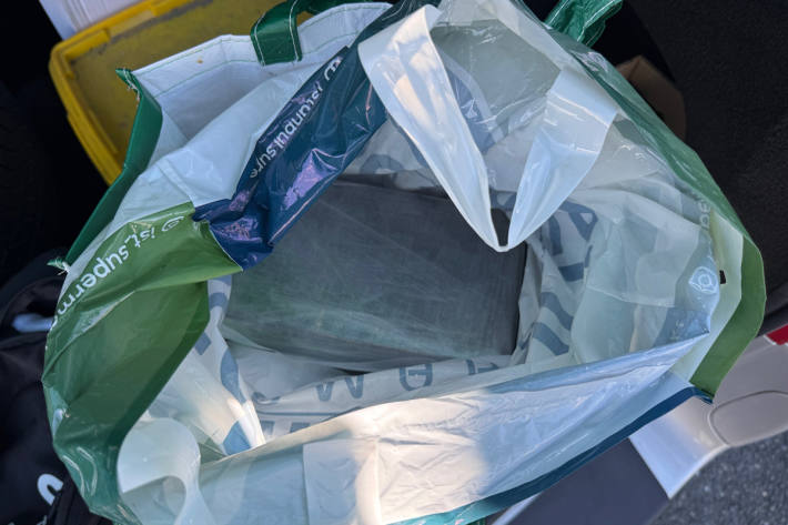 Insgesamt 3,6 Kilo Kokain befanden sich in dieser Einkaufstasche.
