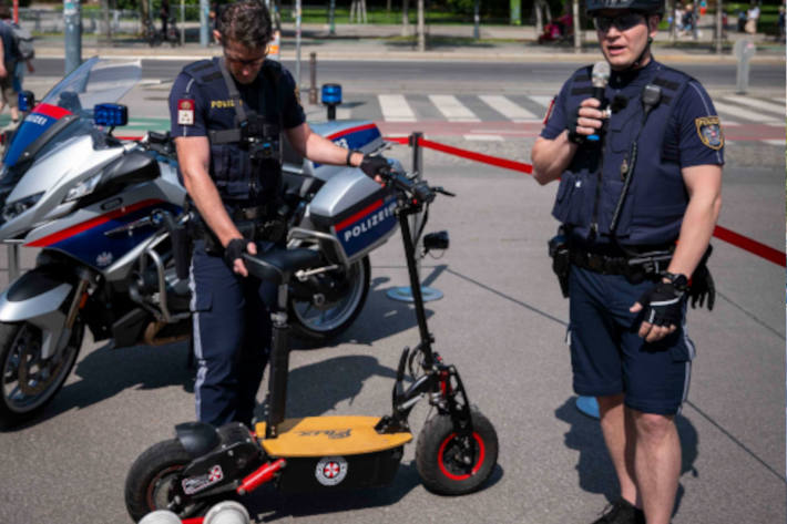 Sichere Fahrt mit dem E-Roller in Wien