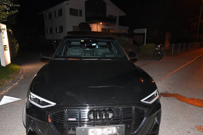 Es entstand Sachschaden von rund 2'500 Franken