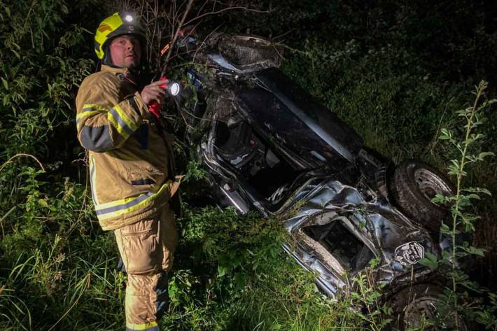 Am PKW entstand Sachschaden in bis dato unbekannter Höhe