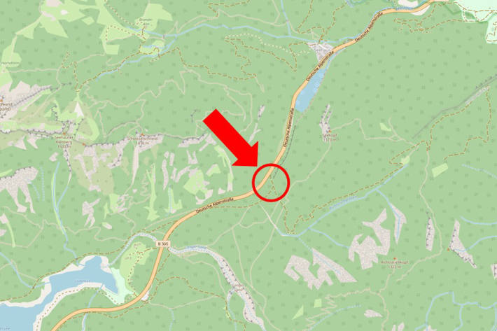 Kartenausschnitt Seekopf