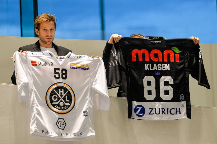 Die neuen Dresses des HC Lugano