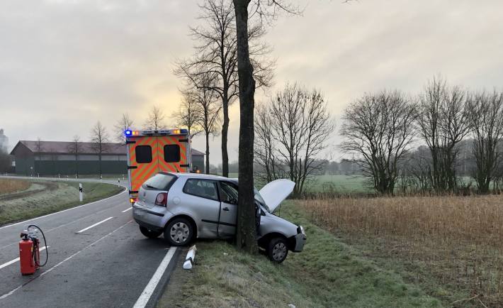 Glätteunfälle mit Verletzten