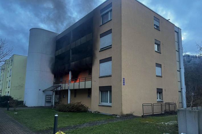 Brand in Winterthur