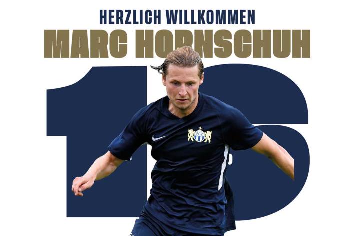 Beim FCZ wird Hornschuh die Trikotnummer 16 tragen