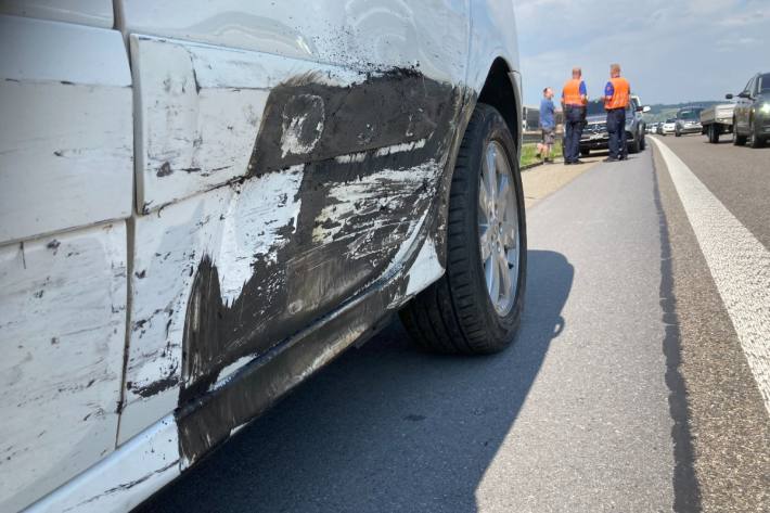In Benken ereignete sich ein Unfall auf der A3.