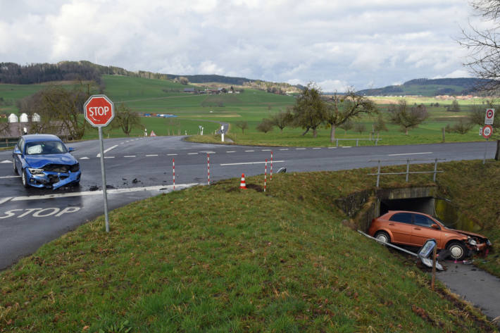 Der Sachschaden beläuft sich auf ca. 60’000 Franken