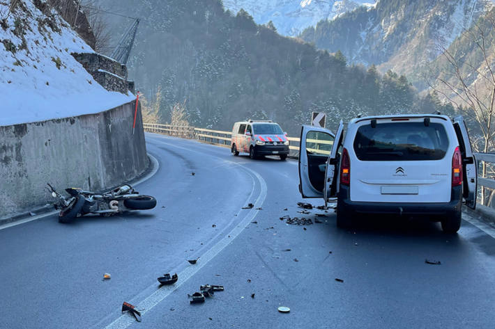 Ganz Engelberg betet für eine schnelle Genesung des jungen Töfffahrers