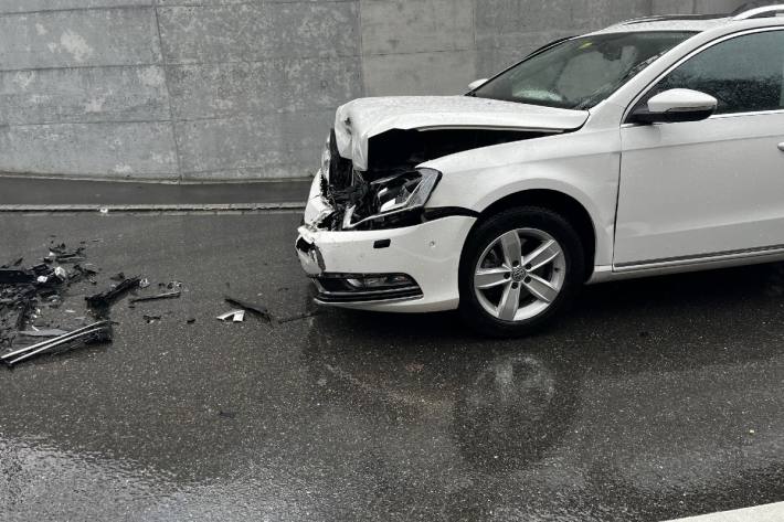 Niemand wurde beim Unfall verletzt.