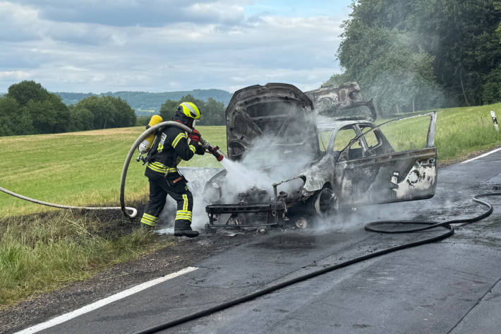 Die Feuerwehren VG Westerburg und Willmenrod waren im Einsatz.