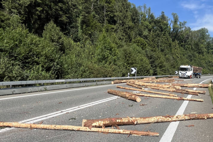 Holzladung verloren