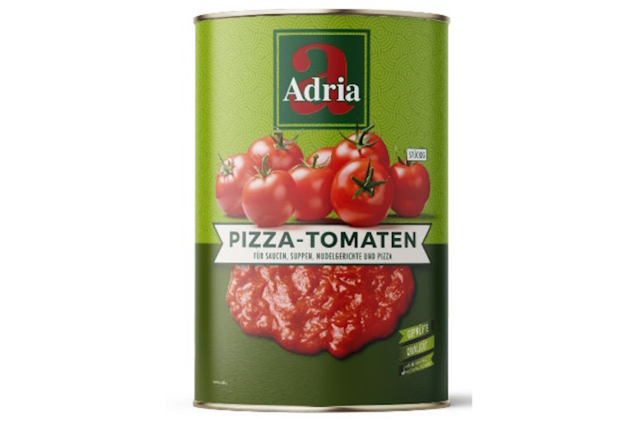 Bild des betroffenen Produkts „ADRIA Pizza-Tomaten (Polpa di Pomodoro)“ 