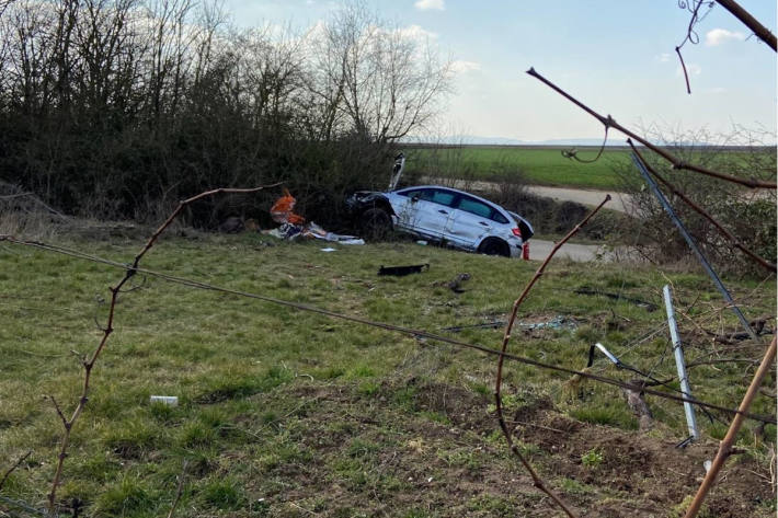 Drei Verkehrsunfälle mit Verletzten auf der A61