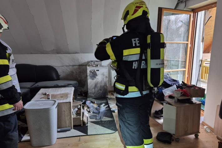 Beim Mischen der Stoffe kam es zur Explosion.