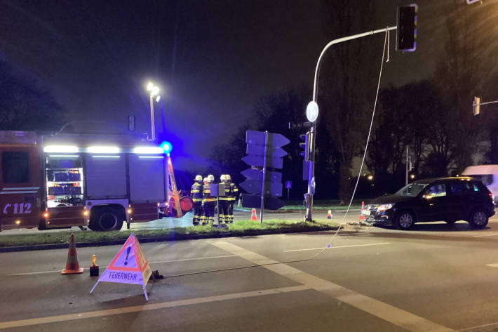 Hier ereignete sich der Unfall
