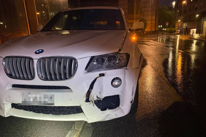 Kollision zwischen zwei Autos in Olten