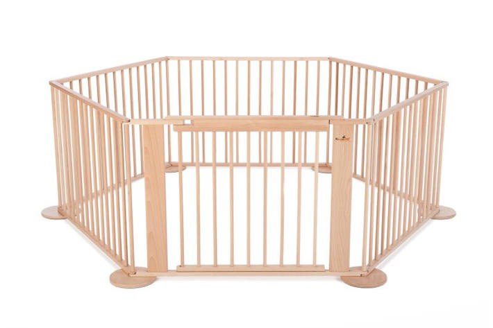 Dieser Laufstall sollte nicht mehr genutzt werden.