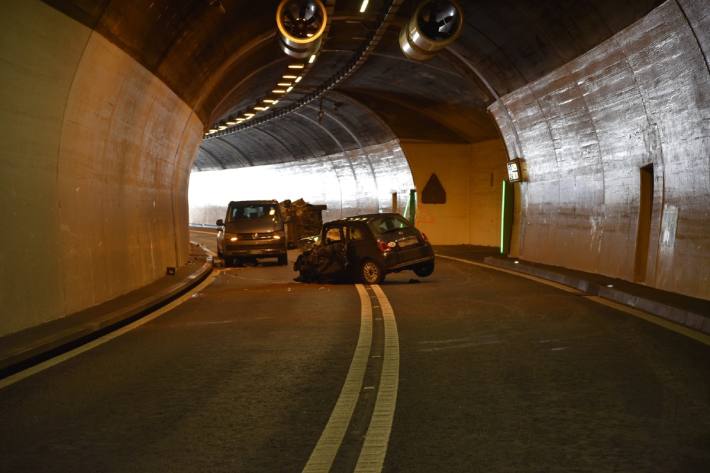 Tödlicher Verkehrsunfall in Andeer GR.