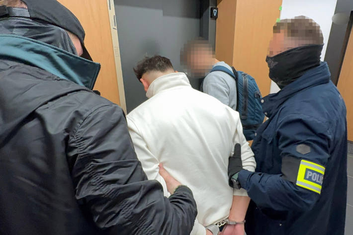 Zeitgleich zur Festnahme in Polen wurde auch in Deutschland der "Abholer" festgenommen. (Ohne Bilder)