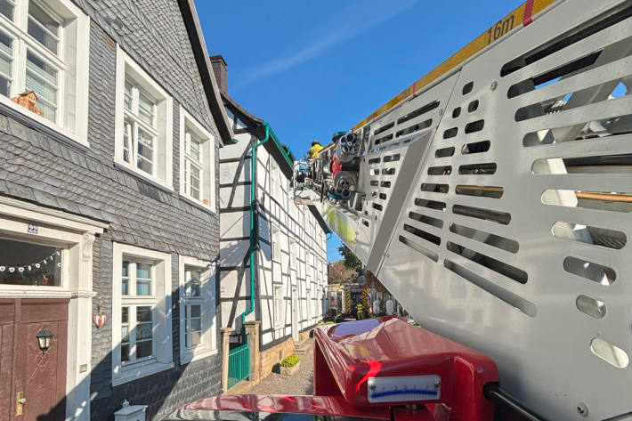 Die Bewohnerin der Wohnung blieb unverletzt.