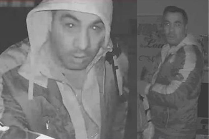 Eine Überwachungskamera konnte Bilder des mutmasslichen Einbrechers machen.