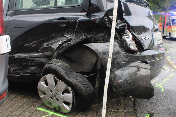 Der Fahrer hatte keinen Führerschein.