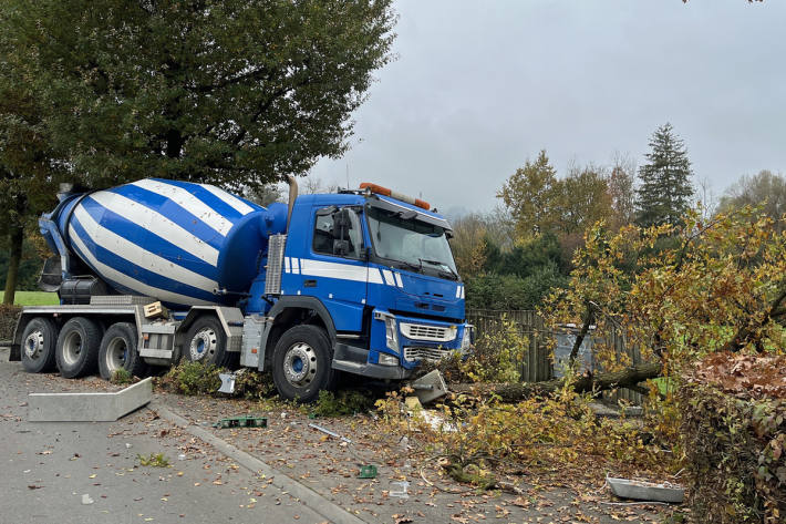 Der Sachschaden beläuft sich auf ca. 80'000 Franken