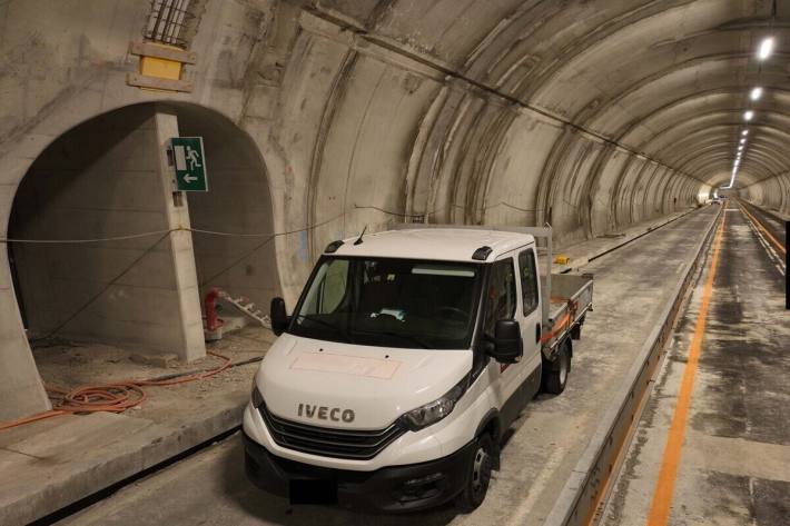 Der Clusette-Tunnel war bis 20.20 Uhr für den Verkehr gesperrt