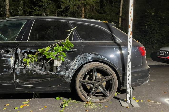 Beim Unfallfahrer wurde eine Blut- und Urinprobe angeordnet.