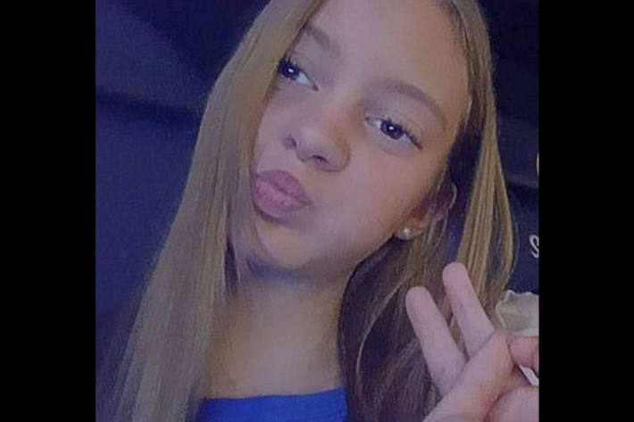Foto der vermissten 14-jährigen.