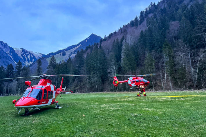 Einsatz in Jaun (2)